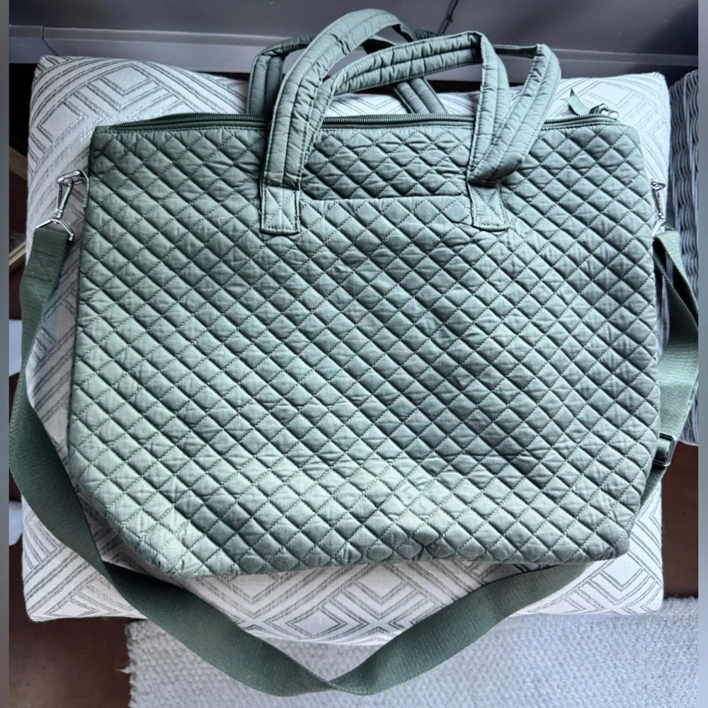 Vera Bradley Lyla Tote Bag Ivy Green - Picture 6 of 8